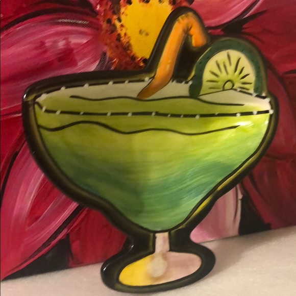 Vintage Clay Art lemon soda dish / bowl- ceramic - Picture 8 of 16